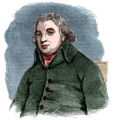 Retrato de Robert Raikes (1736-1811), filántropo inglés y laico anglicano de French School